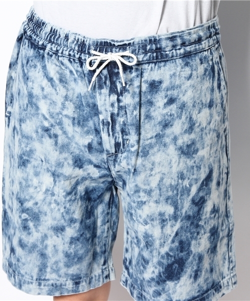 WEGO（ウィゴー）の「WEGO/ブリーチデニムショーツ（デニムパンツ・メンズ・ライトインディゴブルー・LARGE/MEDIUM）」の3枚目の写真