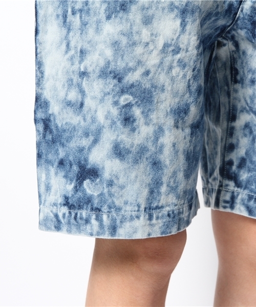 WEGO（ウィゴー）の「WEGO/ブリーチデニムショーツ（デニムパンツ・メンズ・ライトインディゴブルー・LARGE/MEDIUM）」の6枚目の写真