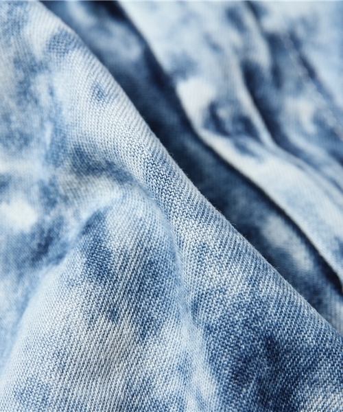 WEGO（ウィゴー）の「WEGO/ブリーチデニムショーツ（デニムパンツ・メンズ・ライトインディゴブルー・LARGE/MEDIUM）」の8枚目の写真