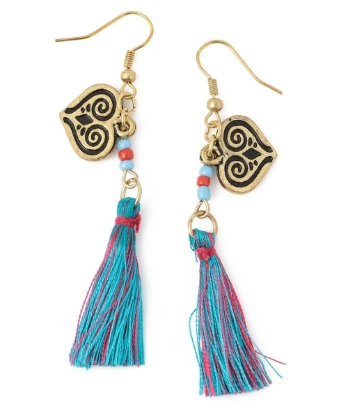 Another Edition（アナザーエディション）の「AE MTF TSL P（ピアス（両耳用）・レディース・ピンク/マスタード・フリー）」の2枚目の写真