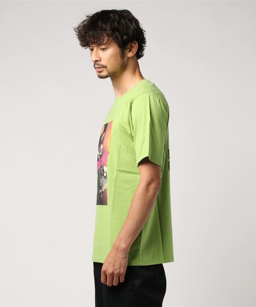 HYSTERIC GLAMOUR（ヒステリックグラマー）の「JUNE PLAYMATE LARA Tシャツ（Tシャツ/カットソー・メンズ・ブラック/ホワイト/グリーン・MEDIUM/LARGE/SMALL/X-LARGE）」の4枚目の写真