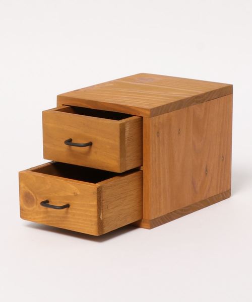 セール】2段ドロワーボックス S（収納グッズ）｜studio CLIP