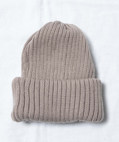 WEGO（ウィゴー）の「WEGO/リブニットキャップ（ニットキャップ/ビーニー・メンズ・ブラック/ベージュ/ワイン/ターコイズブルー/グレー/パープル・FREE）」の19枚目の写真