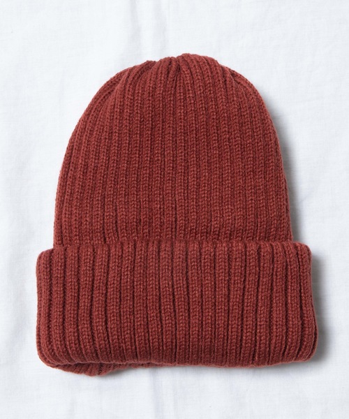 WEGO（ウィゴー）の「WEGO/リブニットキャップ（ニットキャップ/ビーニー・メンズ・ブラック/ベージュ/ワイン/ターコイズブルー/グレー/パープル・FREE）」の15枚目の写真