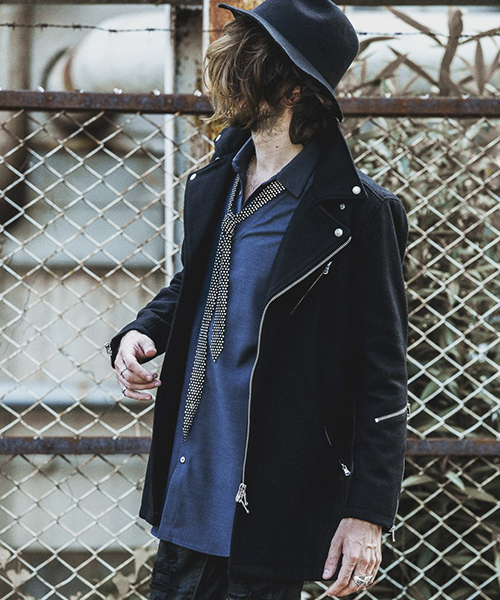 NO ID.（ノーアイディ）の「mj6790-メルトンライダースコート