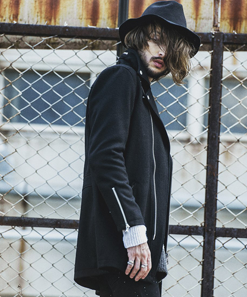 NO ID.（ノーアイディ）の「mj6790-メルトンライダースコート