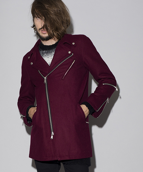 NO ID.（ノーアイディ）の「mj6790-メルトンライダースコート