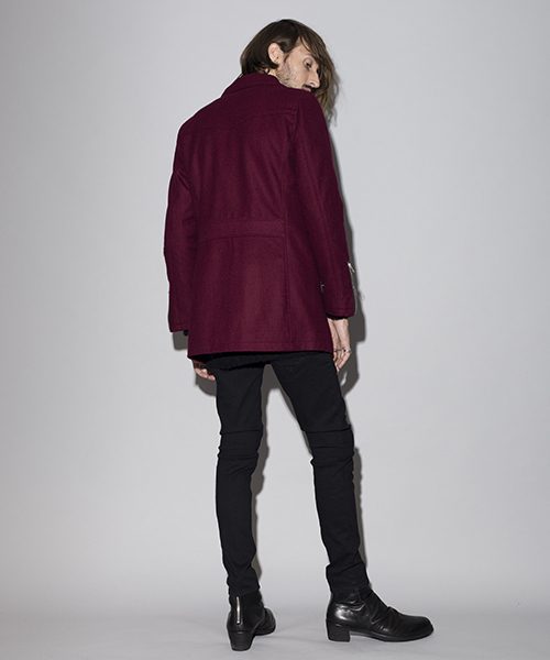 NO ID.（ノーアイディ）の「mj6790-メルトンライダースコート