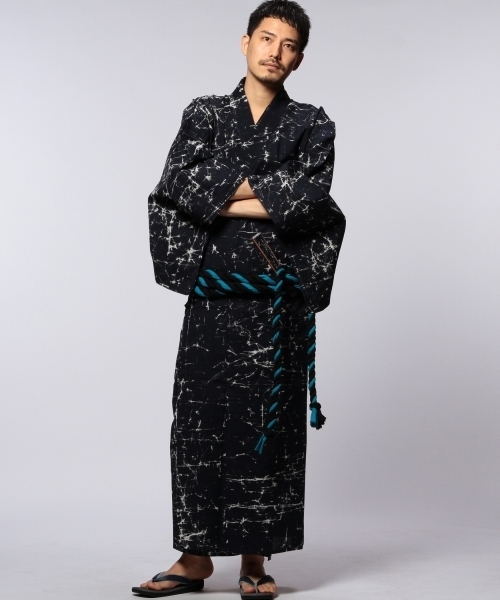 浴衣　男浴衣　ろうけつ染め UNITED ARROWS（ユナイテッドアローズ）の「UA メンズ浴衣