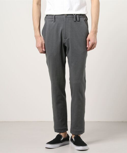 Jackman（ジャックマン）の「Stretch Trousers（スウェットパンツ・メンズ・グレー/ブラック/スミクロ/ダークネイビー/チャコールグレー/ダークグレー/ダークグリーン/ネイビー/オリーブ/オリーブドラブ/ダークブラウン/ブラウン系その他3・MEDIUM/LARGE/SMALL/X-LARGE）」の6枚目の写真