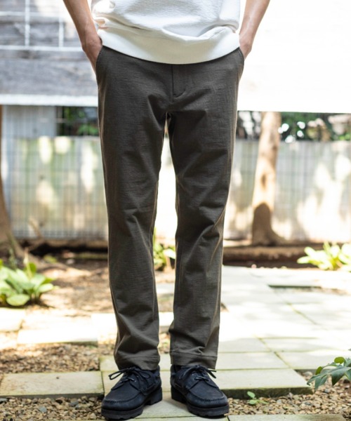 Jackman（ジャックマン）の「Stretch Trousers（スウェットパンツ・メンズ・グレー/ブラック/スミクロ/ダークネイビー/チャコールグレー/ダークグレー/ダークグリーン/ネイビー/オリーブ/オリーブドラブ/ダークブラウン/ブラウン系その他3・MEDIUM/LARGE/SMALL/X-LARGE）」の10枚目の写真