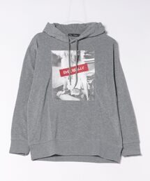 STYLEBLOCK（スタイルブロック）の「裏起毛ガールフォトプリントプルオーバースウェットパーカー（パーカー）」