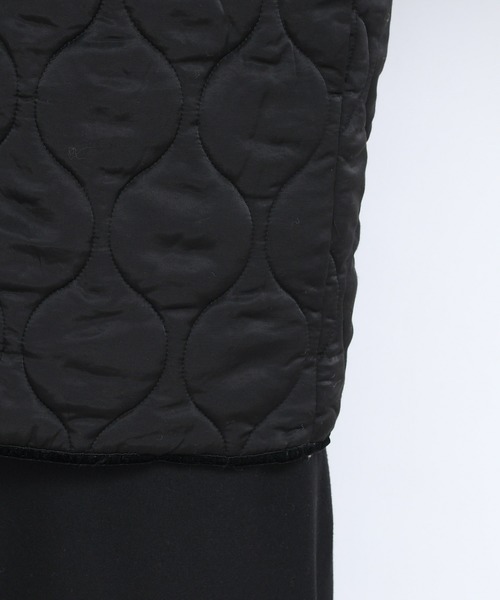 DouDou(ドゥドゥ)の「キルティングブルゾン(その他アウター・レディース・ホワイト/ブラック・FREE)」の9枚目の写真