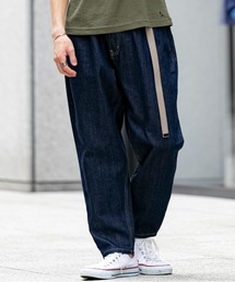 Beno | ライトオンスデニム／ワイド テーパードパンツ(デニムパンツ)