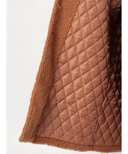 EMODA（エモダ）の「フーディボアロングコート（その他アウター）」 - WEAR