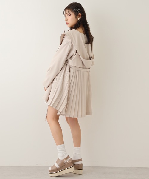 one after another NICE CLAUP（ワンアフターアナザーナイスクラップ）の「パフスリーブコットンチュニック（チュニック・レディース・ベージュ/オフホワイト/ミント・FREE）」の11枚目の写真