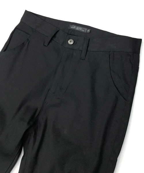 En serio TOKYO(エンソリオトーキョー)の「ストレッチ コットンツイル / カラースキニー セミ フレアーパンツ(チノパンツ・メンズ・ブラック/ネイビー/ホワイト/ベージュ/チャコールグレー/ライトグレー/カーキ/ワインレッド・L/M/LL/3L)」の19枚目の写真