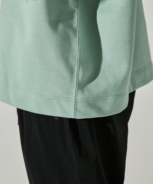 UNITED TOKYO（ユナイテッドトウキョウ）の「ハードウラケハーフスリーブフードプルオーバー/スウェット（パーカー・メンズ・ブラック/グリーン/サックスブルー/パープル・1/2/3）」の20枚目の写真