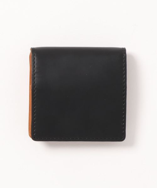 Otias（オティアス）の「オティアス Otias / コードバン調牛革バイカラーコインケース（財布・メンズ・ブラック×イエロー/ブラック×ブルー/ブラック×グリーン/ブラック×レッド・FREE）」の20枚目の写真