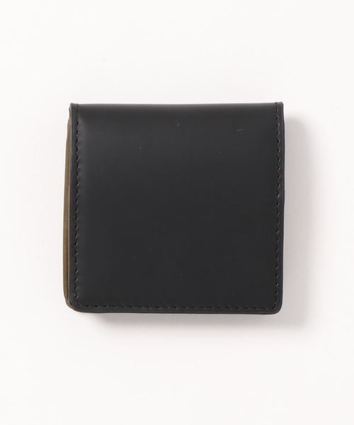 Otias（オティアス）の「オティアス Otias / コードバン調牛革バイカラーコインケース（財布・メンズ・ブラック×イエロー/ブラック×ブルー/ブラック×グリーン/ブラック×レッド・FREE）」の19枚目の写真