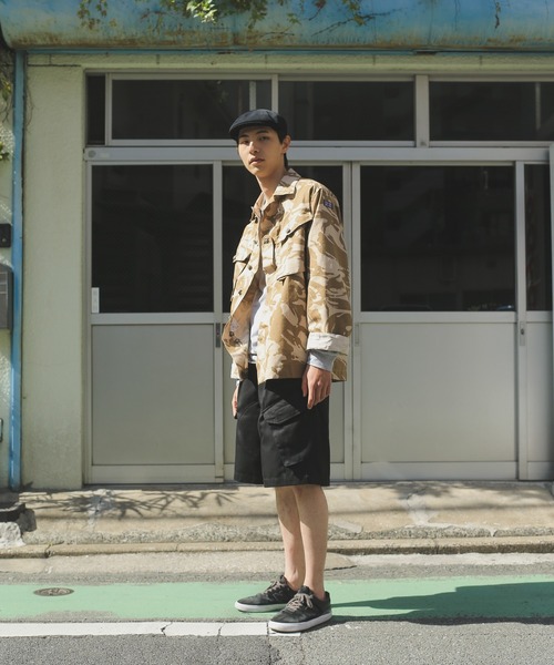 MILITARY（ミリタリー）の「実物 新品 イギリス軍 TROPICAL COMBAT デザートDPMカモ　ジャケット（ミリタリージャケット・メンズ・ブラウン系カモフラージュ・170/180/180cm/2/6/1/3/4/7/5/8）」の7枚目の写真