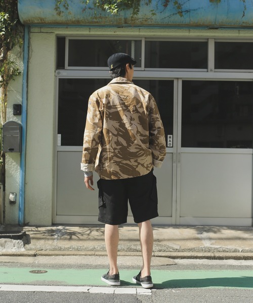 MILITARY（ミリタリー）の「実物 新品 イギリス軍 TROPICAL COMBAT デザートDPMカモ　ジャケット（ミリタリージャケット・メンズ・ブラウン系カモフラージュ・170/180/180cm/2/6/1/3/4/7/5/8）」の6枚目の写真