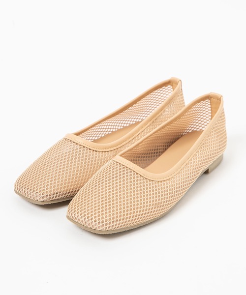 WEGO（ウィゴー）の「WEGO/メッシュパンプス（パンプス・レディース・ブラック/ベージュ・MEDIUM/LARGE）」の11枚目の写真