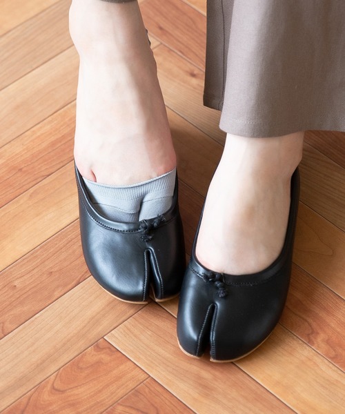 welleg（ウェレッグ）の「かかとすべり止め付き 浅め 足袋フットカバー（ソックス/靴下・レディース・グレー/ベージュ/ホワイト/ブラック/ネイビー・LL/M/L）」の20枚目の写真