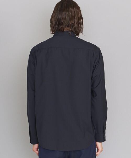 「BEAUTY&YOUTH UNITED ARROWS」 長袖ブラウス - ネイビー レディース BEAUTY&YOUTH UNITED ARROWS（ビューティーアンドユース