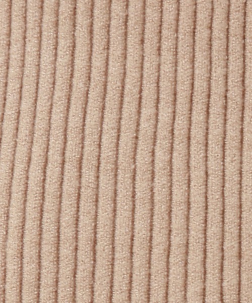 n'ee-ne（ネーネ）の「もちもちプチスタンドネック　バルーン袖　ニット（ニット/セーター・レディース・ピンク/ライトベージュ/ブラック/オフホワイト/杢グレー/モカ・M）」の16枚目の写真