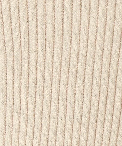 n'ee-ne（ネーネ）の「もちもちプチスタンドネック　バルーン袖　ニット（ニット/セーター・レディース・ピンク/ライトベージュ/ブラック/オフホワイト/杢グレー/モカ・M）」の19枚目の写真