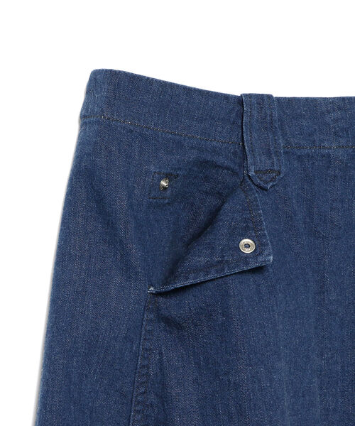 BEAMS BOY（ビームスボーイ）の「orSlow / デニム ウエスタン スカート（デニムスカート・レディース・インディゴブルー・1）」の3枚目の写真