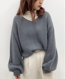 apres jour mignon | Vニット+タートルインナーセット【ZOZOTOWN限定アイテム】(ニット/セーター)