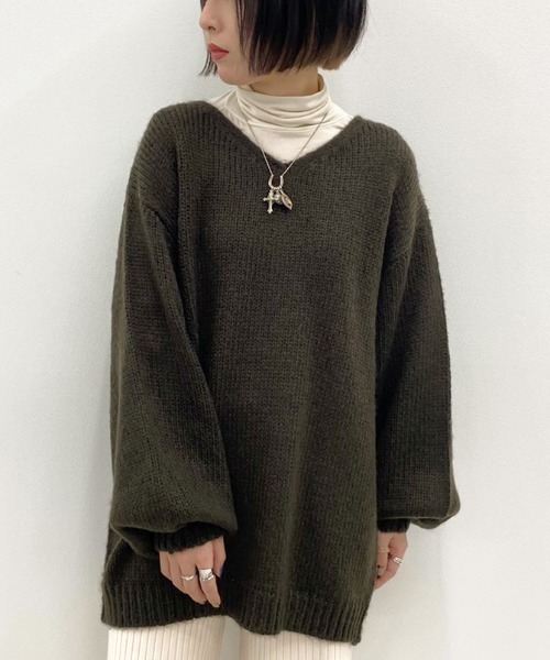 Vニット+タートルインナーセット【ZOZOTOWN限定アイテム