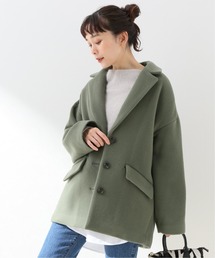 TICCA 定価6.1万 スピック&スパン ウール シングル コート ミドル丈 TICCA 定価6.1万 スピック&スパン ウール シングル コート ミドル丈