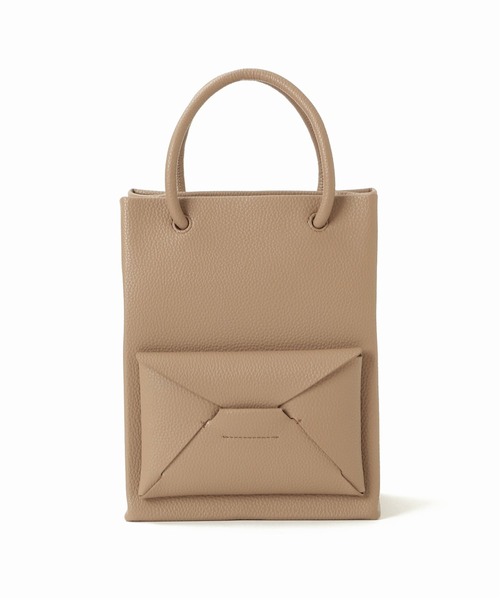 SLOBE IENA（スローブイエナ）の「【ADD CULUMN/アドカラム】PAKET ショルダーバッグ◆（ショルダーバッグ・レディース・ブルー/キャメル/ナチュラル・FREE）」の6枚目の写真