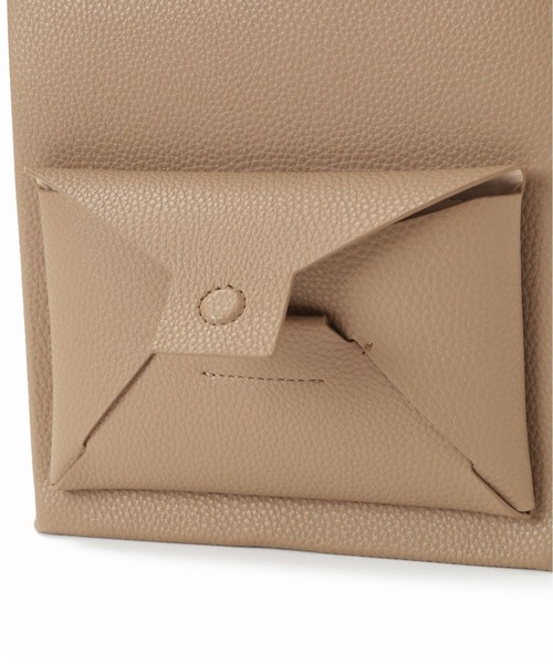 SLOBE IENA（スローブイエナ）の「【ADD CULUMN/アドカラム】PAKET ショルダーバッグ◆（ショルダーバッグ・レディース・ブルー/キャメル/ナチュラル・FREE）」の14枚目の写真