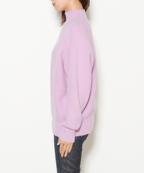 Tiara(ティアラ)の「アンゴラウールドルマンニット(ニット/セーター・レディース・アイボリー/ピンク/グリーン・FREE)」の8枚目の写真