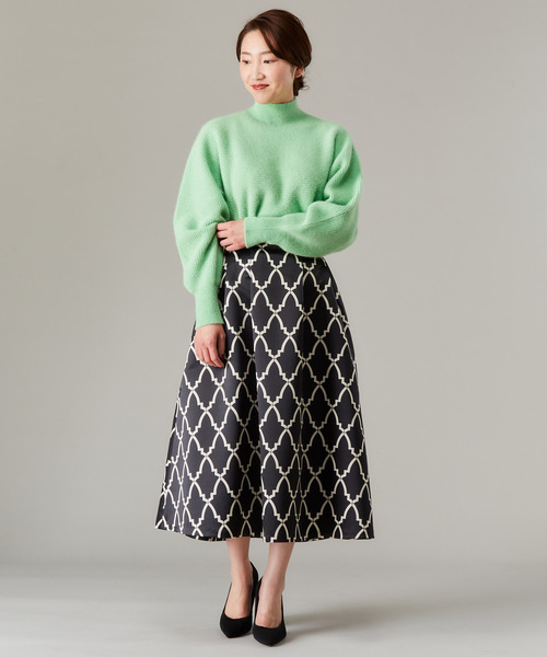 Tiara(ティアラ)の「アンゴラウールドルマンニット(ニット/セーター・レディース・アイボリー/ピンク/グリーン・FREE)」の17枚目の写真