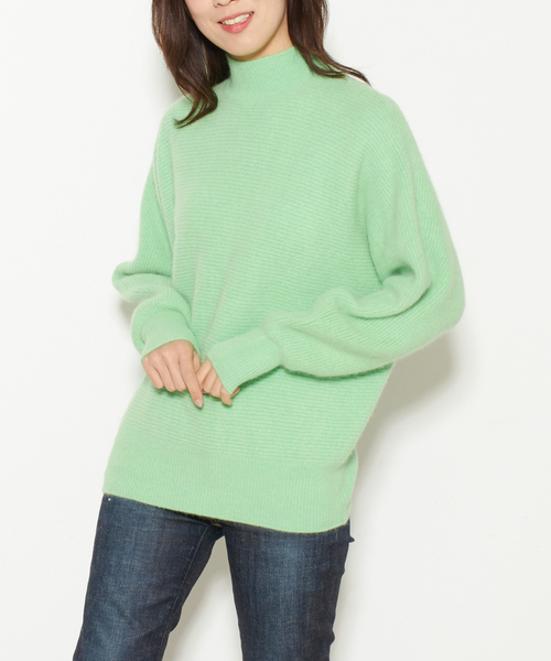 Tiara(ティアラ)の「アンゴラウールドルマンニット(ニット/セーター・レディース・アイボリー/ピンク/グリーン・FREE)」の18枚目の写真