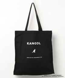【KANGOL/カンゴール】マチ付き キャンバス プリント トートバッグ