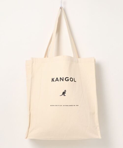 KANGOL(カンゴール)の「【KANGOL/カンゴール】マチ付き キャンバス プリント トートバッグ(トートバッグ・メンズ・ブラック/ベージュ/グレー/オフホワイト/ホワイト系その他/ブラック系その他/グレー系その他/ベージュ系その他・FREE)」の13枚目の写真