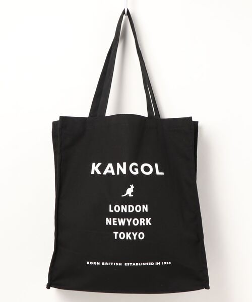 KANGOL(カンゴール)の「【KANGOL/カンゴール】マチ付き キャンバス プリント トートバッグ(トートバッグ・メンズ・ブラック/ベージュ/グレー/オフホワイト/ホワイト系その他/ブラック系その他/グレー系その他/ベージュ系その他・FREE)」の14枚目の写真