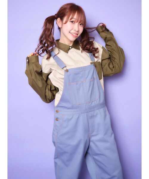 Now me.【NOW EMPiRE】カラーサロペット Now me.【NOW EMPiRE】カラーサロペット