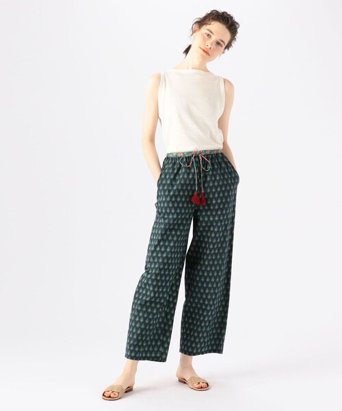 TOMORROWLAND （トゥモローランド）の「プレーンリネン ノースリーブプルオーバー（ニット/セーター・レディース・ブルー/ミント/ライトピンク/イエロー/ホワイト/チャコールグレー・S）」の11枚目の写真