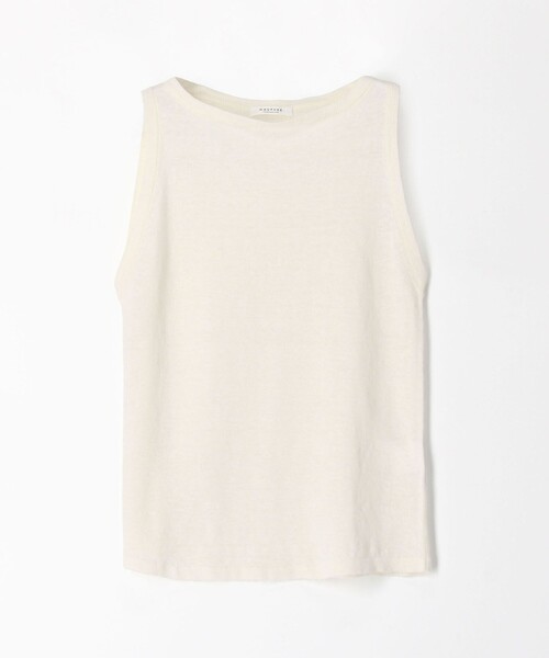 TOMORROWLAND （トゥモローランド）の「プレーンリネン ノースリーブプルオーバー（ニット/セーター・レディース・ブルー/ミント/ライトピンク/イエロー/ホワイト/チャコールグレー・S）」の20枚目の写真