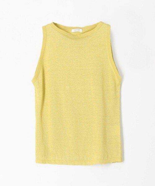 TOMORROWLAND （トゥモローランド）の「プレーンリネン ノースリーブプルオーバー（ニット/セーター・レディース・ブルー/ミント/ライトピンク/イエロー/ホワイト/チャコールグレー・S）」の22枚目の写真