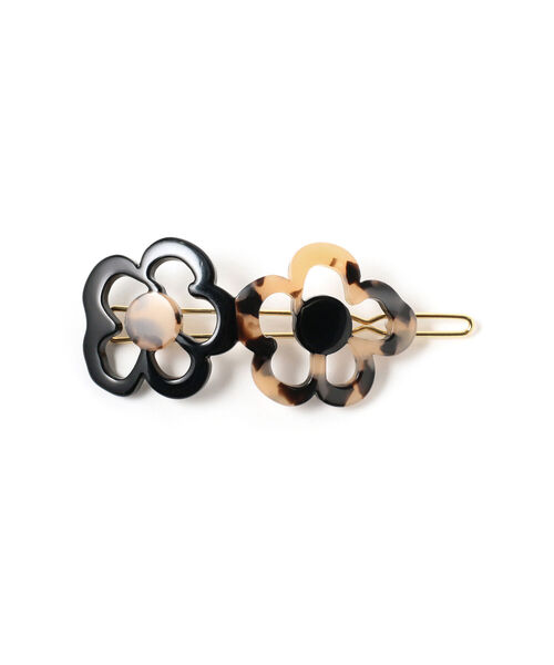 Ray BEAMS（レイビームス）の「Ray BEAMS / ドローイング フラワー ヘアピン（ヘアピン・レディース・その他/その他1・ONE SIZE）」の2枚目の写真