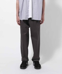 WILD LIFE TAILOR Adam et Rope' | 【WILD LIFE TAILOR】FINXコットン ワイドタックチノパンツ(チノパンツ)