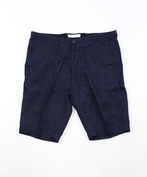 INDIGO LINEN SHORTS：インディゴリネンショーツ